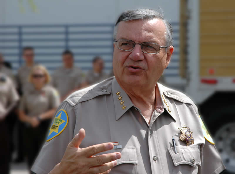 Update – True American Hero – Sheriff Joe ARPAIO / Framing the ...